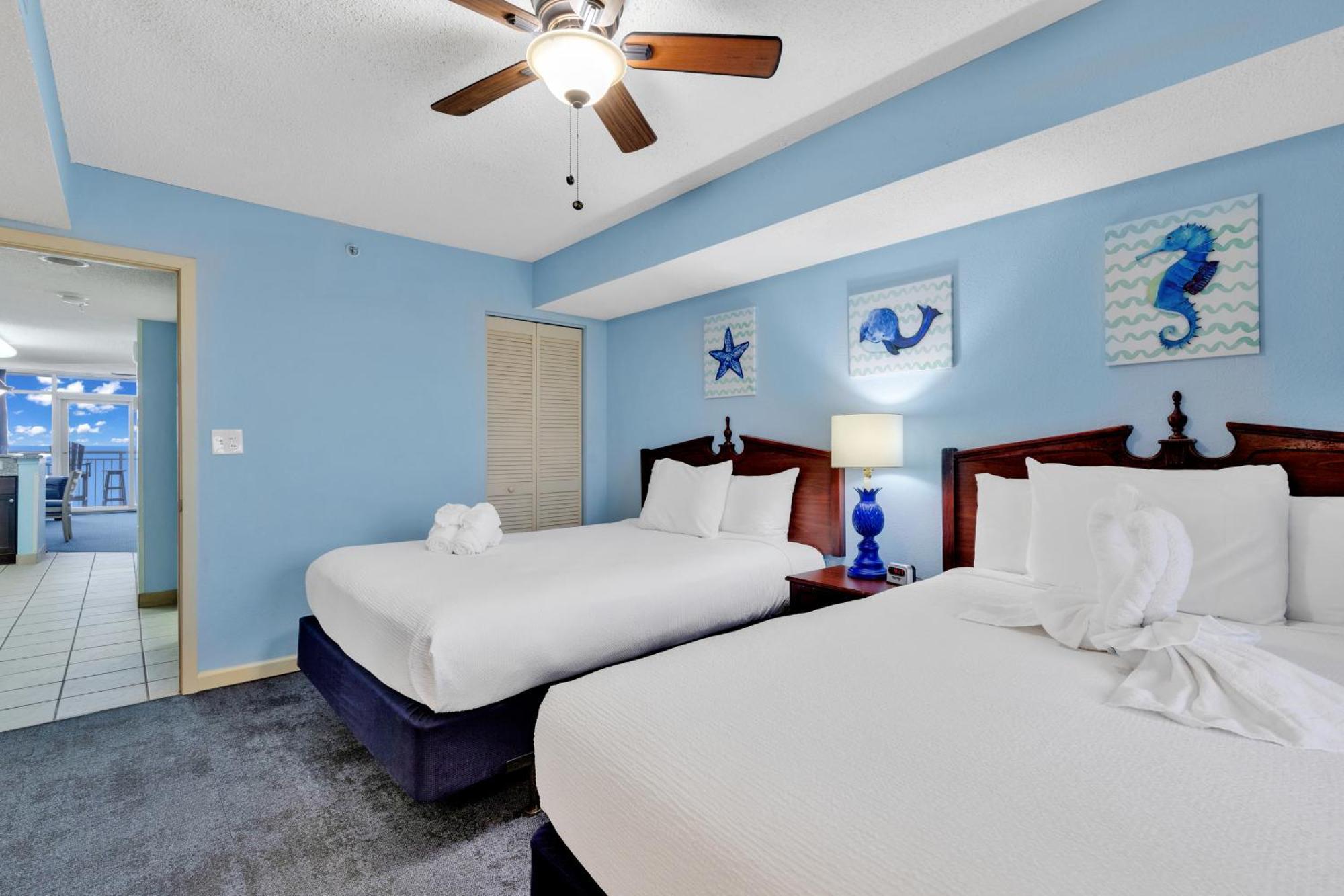 Hosteeva Atlantica Towers Condo W Balcony マートルビーチ エクステリア 写真